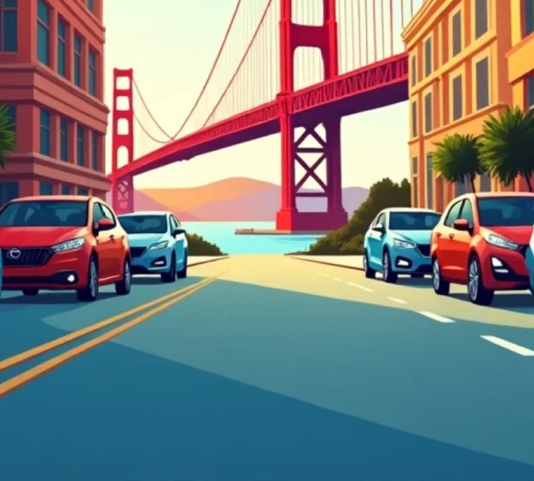 renting a car in San Francisco